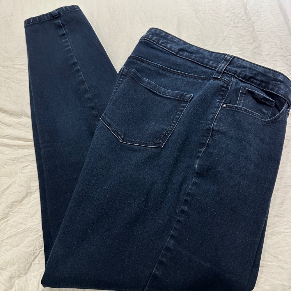 Style & Co. Curvy Skinny Leg Jeans Size 14L Blue